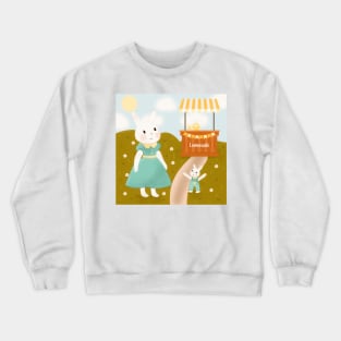 Summer's Zesty Treat: A Mother's Love in a Lemon Juice Crewneck Sweatshirt